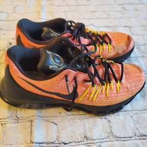 NIKE ZOOM KD8 HUNTS HILL MEN'S SUNRISE ORANGE SIZE 11